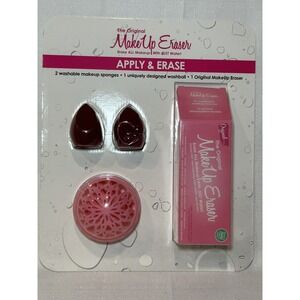 The Original Makeup Eraser Pack, 2 Washable Sponges, 1 Washball & 1 Makeup Erase